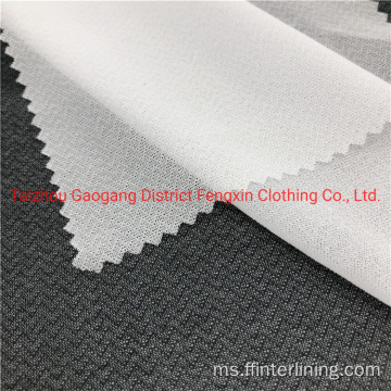 Keanjalan Tinggi Strech Fusing Woven Interlining